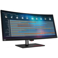 Lenovo - Moniteur incurve ultra-large ThinkVision P40w-20 39,7 po 5120 x 2160 5K2K - 62C1GAR6US-Taille de l'ecran : 39,7 po