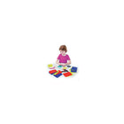Assiettes à friction Roylco Teach Me Shapes, assorties, 4" x 5", paquet de 32-16 modèles différents