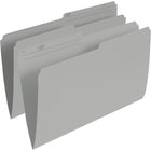 Staples – Chemises de classement de couleur, format légal, 8 1/2 x 14 po, gris, paquet de 100-Créez des codes couleur pour un accès facile à vos dossiers