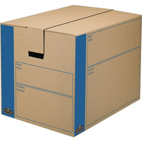 Bankers Box - Boîte De Déménagement Smoothmove - Petite - 16 po L x 12 po l x 12 po H - Paquet de 10-Technologie FastFold – installation et démontage rapide et simple