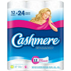 Cashmere – Papier hygiénique matelassé, rouleau double-Deux fois le nombre de feuilles par rouleau - vous les changerez moins souvent