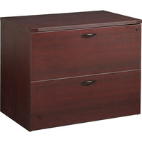 Office Star – Classeur latéral de la collection Napa, 2 tiroirs, assemblé, a-Panneaux au bout et dessus de 1 po