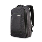 Samsonite Modern Utility Sac à Dos de Voyage Ext. 17", Charbon Chiné-Charbon Chiné, Fabriqué en polyester ripstop bicolore pour plus de durabilité.