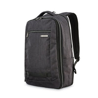 Samsonite Modern Utility Sac à Dos de Voyage Ext. 17", Charbon Chiné-Charbon Chiné, Fabriqué en polyester ripstop bicolore pour plus de durabilité.
