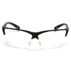 Pyramex – Lunettes de sécurité Venture 3, verres transparents, monture noire, 12/paquet-Verres en polycarbonate résistant aux égratignures et offrant une protection contre les rayons UVA/B/C de 99 %