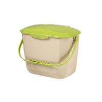 Globe Commercial Products - Poubelle de comptoir pour déchets alimentaires/produits organiques - 2 gallons-Coupe ajustée à pression pour une fermeture sécurisée