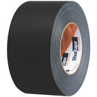 Ruban à conduits de toile colore classe performance Shurtape PC 618 - 72mm l x 55m L - Noire-Caoutchouc naturel