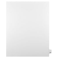 Mark Maker – Onglets séparateurs juridiques blancs, 1/25 onglets, format lettre, sans trous, numéro 174, 25/paquet-Onglets séparateurs blancs, 1/25 onglets