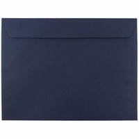 JAM Paper - Enveloppes pour livrets - 9.5" x 12.625" - Bleu marine - Paquet de 25-Couleur: Bleu Marine
