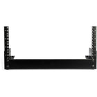StarTech - 4U 2-Post Open Frame Desktop Rack-Le rack de bureau 4U est doté d’une conception autoportante qui permet de gagner de l’espace avec un faible encombrement