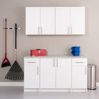Prepac - Placard mural Elite de 32 po, blanc (WEW-3230)-Les portes sont munies de charnières de style européen de qualité supérieure réglables de 6 façons