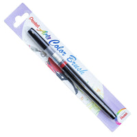 Pentel Arts Colour Brush - Pinceau Paquet de 1PC Encre Noir-Avec de légrès pressions sur la cartouche, l’encre va couler dans la pointe du pinceau.