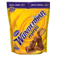 Cadbury – Mini tablettes de chocolat Wunderbar, 120 g-Lait au chocolat, beurre d'arachides, caramel 