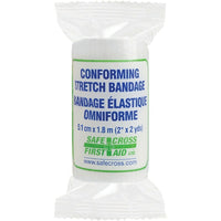 Safecross - Bandages Élastiques Moulants, paquet de 24-Type d'adhésif Non- adhérent