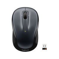 Logitech - Souris sans fil M325S 2,4 GHz avec récepteur USB - Gris foncé-Adapté à votre utilisation du Web, notre nouveau défilement ultra-précis facilite la consultation de Facebook, les achats sur Amazon ou le défilement des résultats des recherches sur Google