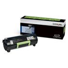Lexmark − Cartouche de toner noir 60F1000 à programme de retour-Noir