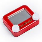 Etch A Sketch de poche-Le bouton gauche dessine à gauche et à droite, le bouton droit dessine de haut en bas. Tournez les deux boutons ensemble pour les angles et les courbes.