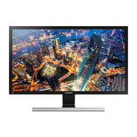 Samsung – Moniteur TN UHD LU28E590DS de 28 po avec technologie AMD FreeSync, 3840 x 2160 , 60 Hz, 1ms-Écran TN UHD 4K 28 po avec résolution 3840 x 2160