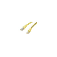 StarTech  Câble de raccordement anti-accrochage C6PATCH5YL de catégorie 6, 5 pi, jaune-Deux connecteurs RJ-45 mâles assurant une connectivité facile
