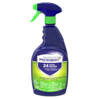 Microban - Nettoyant pour salle de bain et vaporisateur assainissant Microban 24 heures - parfum frais - 946 mL-Garde les surfaces dures non poreuses assainies pendant 24 heures