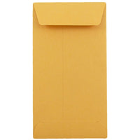 JAM Paper Enveloppes à monnaie nº 7, 3 1/2 x 6 1/2 po, kraft, 1000/boîte-Matériau : Kraft