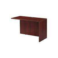 Office Star - Retour de la collection Napa, fini acajou-Avec dessus et panneaux d'extrémité de 1 po, et panneaux de modestie de 5/8 po