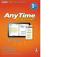 Individual Software – Logiciel AnyTime Organizer de luxe 16 [téléchargement]-Obtenez des informations AnyTime Organizer sur vos applis iPhone et Android !