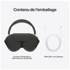 Apple - AirPods Max - Gris cosmique-Arceau avec maille filet et coussinets en mousse viscoélastique pour un ajustement exceptionnel