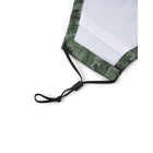 Bondstreet 2 Masques enfants + 1 Filtre - Imprimé à camoufflage-Pochette interne pour insérer un filtre