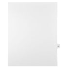 Mark Maker – Onglets séparateurs juridiques blancs, 1/15 onglets, format lettre, sans trous, numéro 131, 25/paquet-Onglets séparateurs blancs, 1/15 onglets