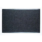 Dura Nop – Tapis d'entrée, 3 pi x 5 pi (avec bordure), gris charbon-Capacité d'environ 5,5 litres ou 1,45 gallons d'eau par verge carrée