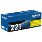 Brother – Cartouche de toner jaune TN221Y-Compatible avec les imprimantes Brother : HL-3140CW, HL-3170CDW, MFC-9130CW, MFC-9330CDW, MFC-9340CDW