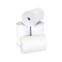 Eddie's Rouleau de papier thermique - sans BPA - 2-1/4"po x 60pi L x 1-1/2"po de diamètre - Blanc - 50 paquets (260111-50)-Rouleaux de papier thermique - blanc