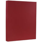 JAM Paper Papier texturé, 8 1/2 x 11 po, rouge foncé, 100 feuilles/paq.-Taille : 8 1/2 po x 11 po