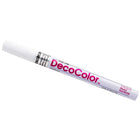 JAM Paper - Marqueur de peinture opaque à pointe fine, blanc, 5/paquet (7665913g)-Teinte blanche tranchant contre les surfaces foncées