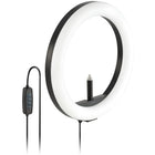 Kensington - L1000 Anneau lumineux bicolore avec support pour webcam-96 LED avec un angle de faisceau de 120 degrés offrent une diffusion maximale de la lumière, une lentille dépolie distribue la lumière uniformément et une luminosité maximale de 930 lumens