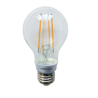 Northern Stars – Ampoule DEL 84407, A19 8W, filament, intensité réglable, transparent, paquet de 10-DEL A19 de 8W en filament, blanc chaleureux (blanc doux)