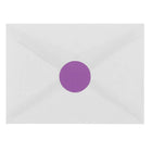 JAM Paper Sceaux autocollants ronds, 1 1/2 po, violet, 360/paquet-4