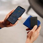 Chipolo - Card Spot - Noir-Localisez votre portefeuille sur une carte, en utilisant la puissance du vaste réseau Apple Find My