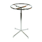 Can-Bramar – Porte-vêtements rond pivotant, hauteur de 48 à 68 po, chrome -Support pivotant