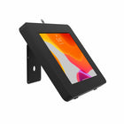 Support incurvé et support mural compatible VESA CTA Digital pour boîtiers de tablette Paragon - Noir-Support en métal avec finition noire mate durable