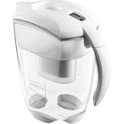 Mavea - Pichet de filtration d'eau Elemaris XL 9 tasses - Blanc-Moins de particules noires : Le micro-écran filtrant réduit la libération de particules noires dans le système