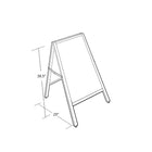 Tableau cadre en A, bois, 23,5x30,75po (300239)-2