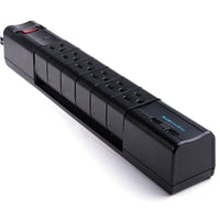 BlueDiamond - Limiteur de surtension Defend Flex + Charge, 6 pi-Six prises de courant protégées contre les surtensions – pleine force