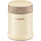Pot alimentaire isotherme Zojirushi SW-EAE - 12 onces - Crème-12oz bocal à lunch isotherme sous vide
