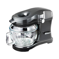 Kenmore Elite - Ovation batteur sur socle de avec couvercle pour verser - 5 qt - gris métallique-Le plateau de coulée breveté vous permet d’ajouter des ingrédients sans vous arrêter