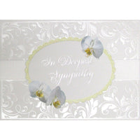 Rosedale Gold – Cartes de sympathie et enveloppes formelles, 5 1/2 x 8 po, 6/paquet (19949)-Imprimé sur du papier cartonné non couché de haute qualité