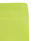 JAM Paper Enveloppes format livret de teinte claire avec fermeture gommée, 5 x 11 1/2 po, vert lime, 1000/paquet-Fermeture : gomme