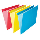 Staples – Chemises de classement suspendues de couleur, format lettre, 8 1/2 x 11 po, couleurs assorties, paquet de 25-Les codes-couleur simplifient et accélèrent le classement et l'accès aux dossiers