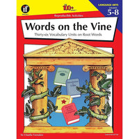 Livre numérique : Instructional Fair - Words on the Vine, 1568226616-EB, 5e à 8e année-Vous recevrez deux courriels : le premier confirmant la totalité de votre commande et le second comportant un lien de téléchargement. Vous pourrez utiliser le lien de téléchargement immédiatement ou plus tard, comme vous le voulez.